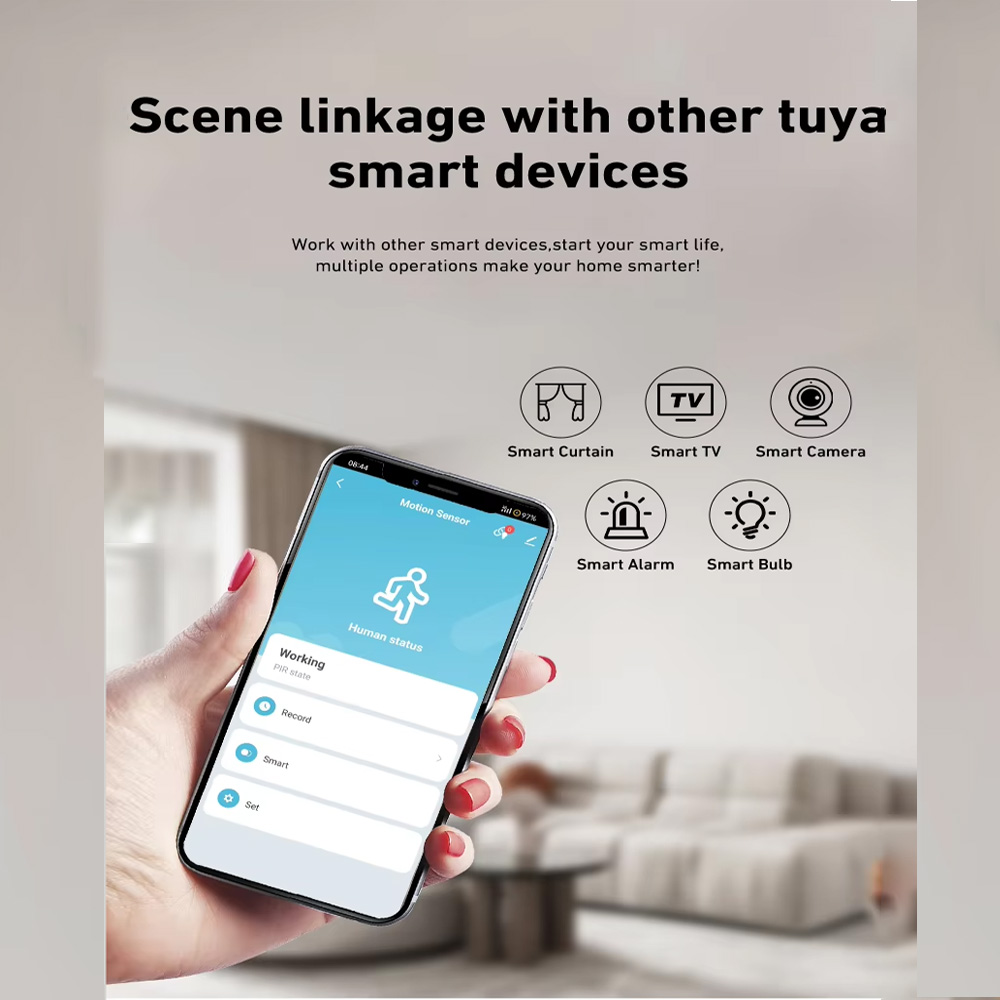 Smart PIR Motion Sensor WiFi Z - огляд і ціна Smart Home Sistem