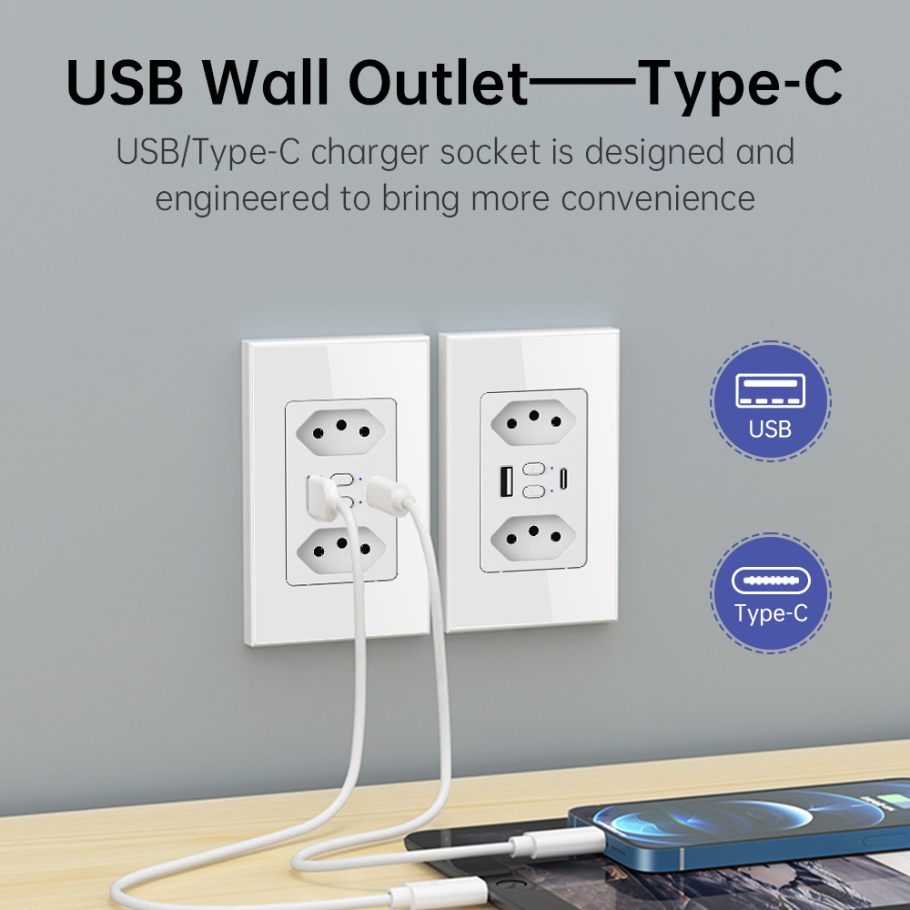 MANHOT Wifi Smart Brazil Socke - огляд і ціна Smart Ir Remote Controller
