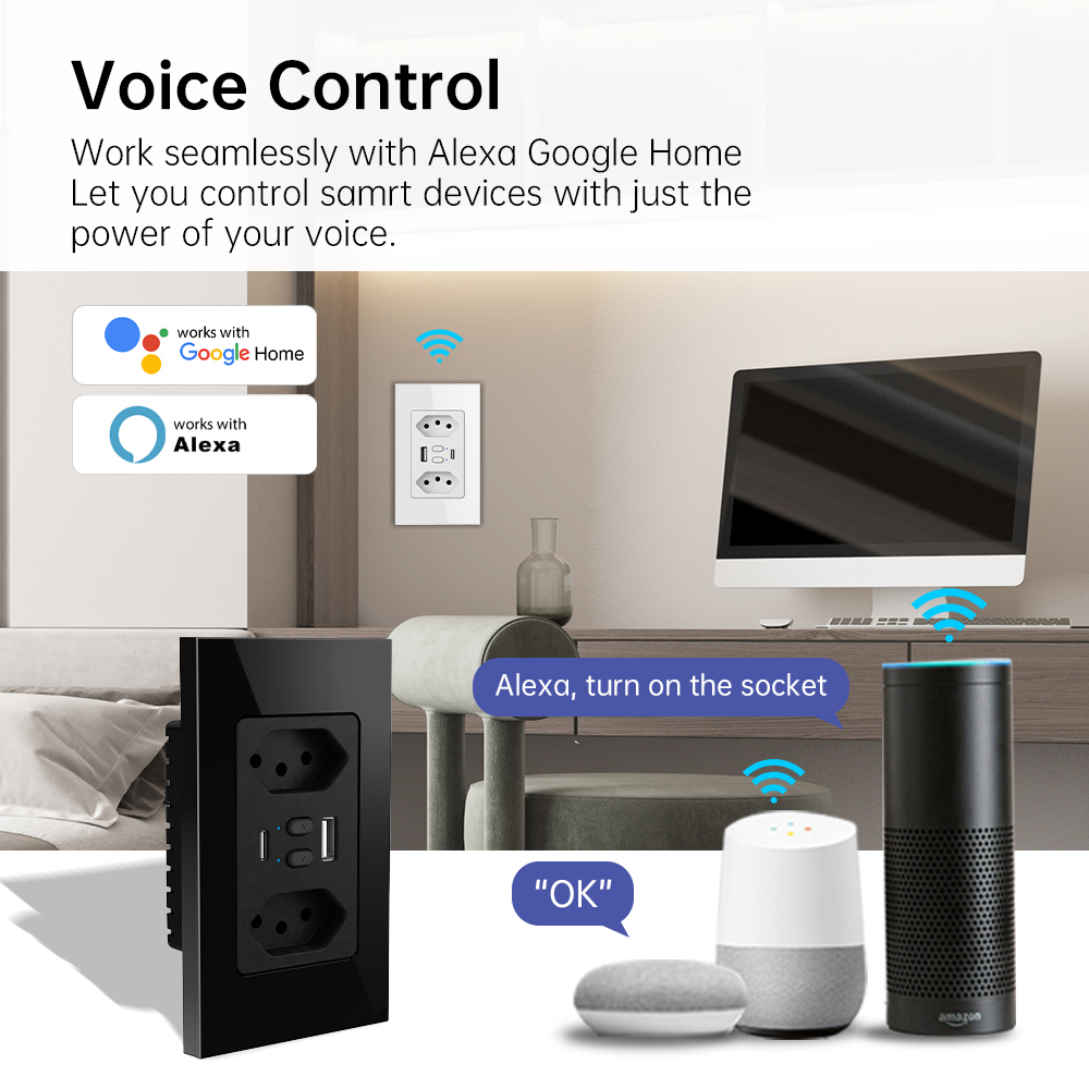 MANHOT Wifi Smart Brazil Socke - огляд і ціна Smart Ir Remote Controller