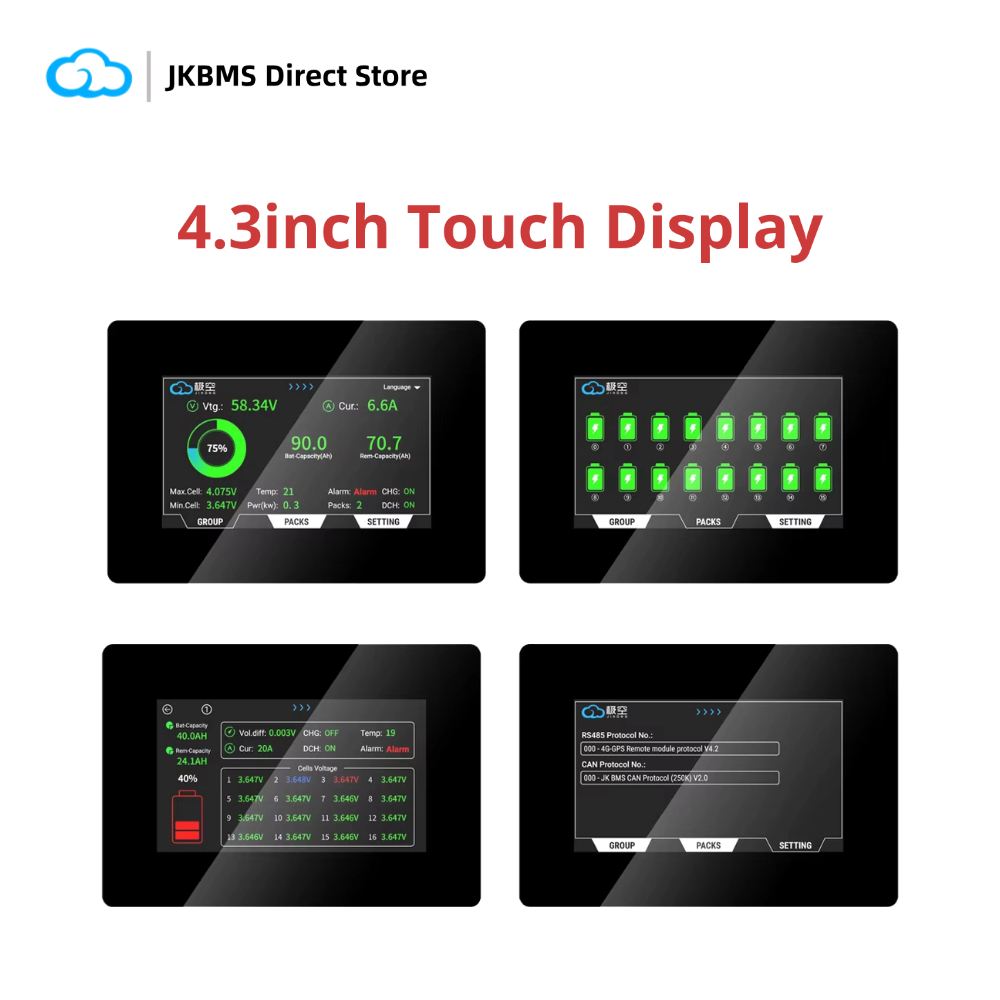 JIKONG V19 Display JKBMS 3.2 I - огляд і ціна Smart Energy Monitor