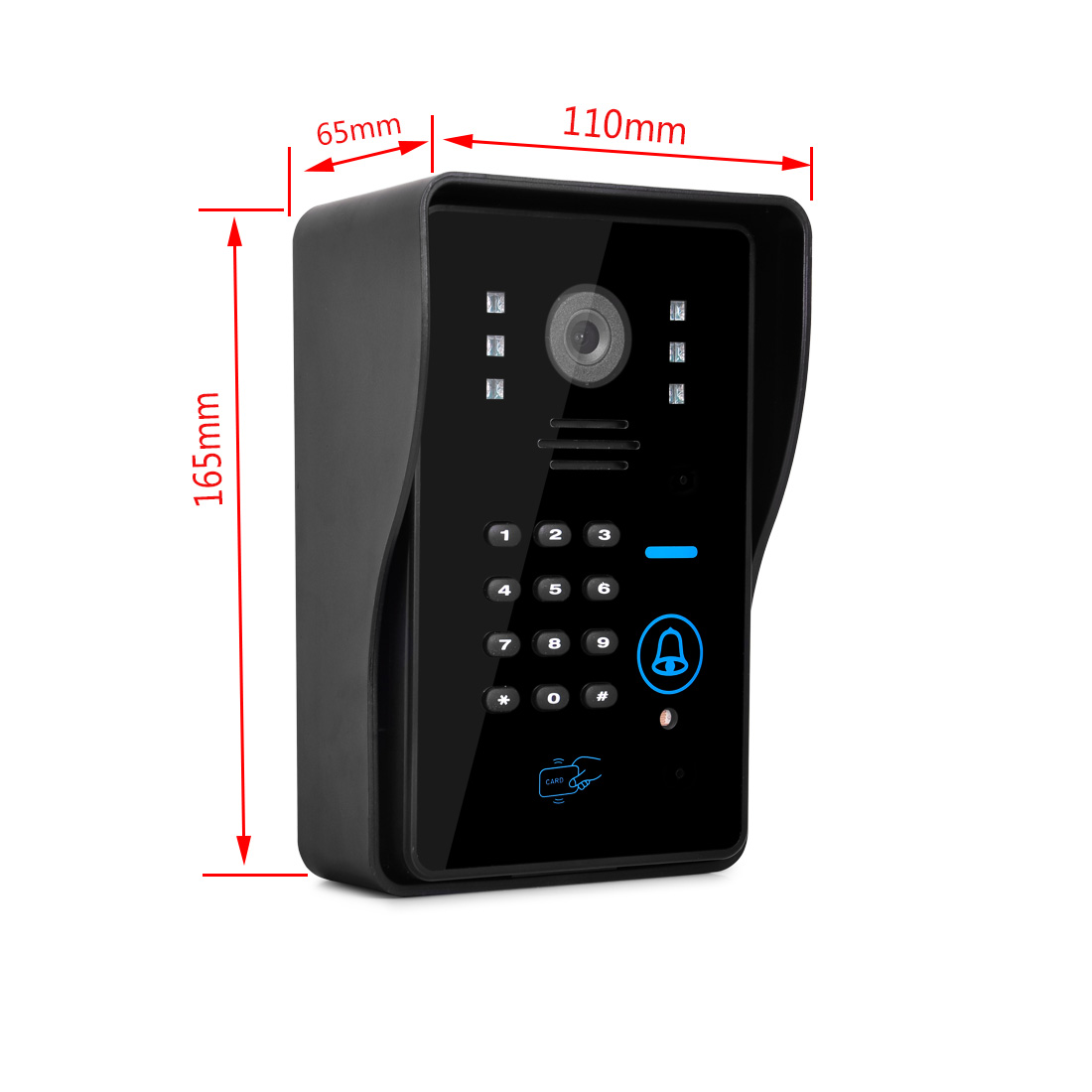 Tuya Smart Home IP WIFI/Wired  - огляд і ціна Wifi Doorbell Camera