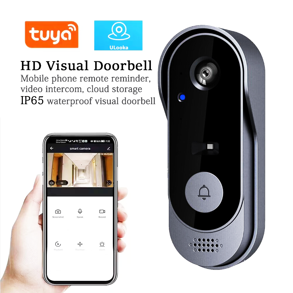 Tuya APP 170Degree Wide Angle  - огляд і ціна Wifi Doorbell Camera