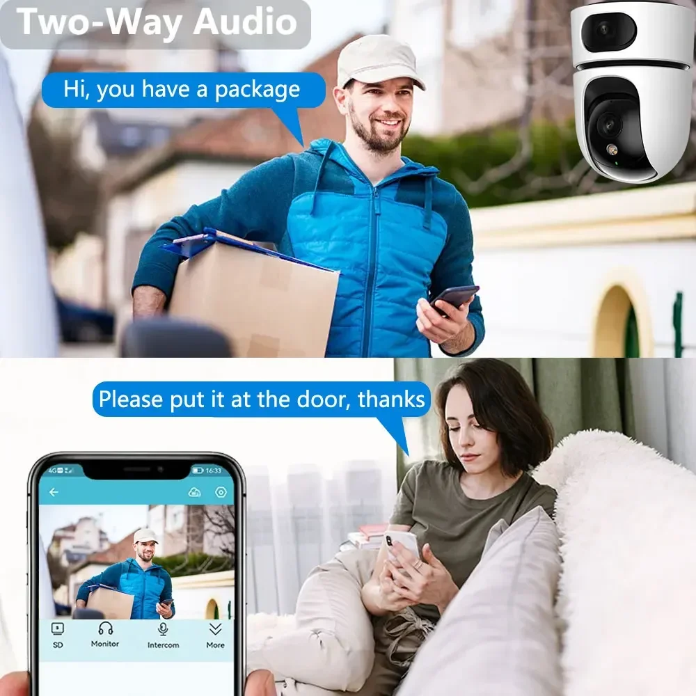 10X Zoom 4K WiFi IP Camera Dua - огляд і ціна Smart Home Imou