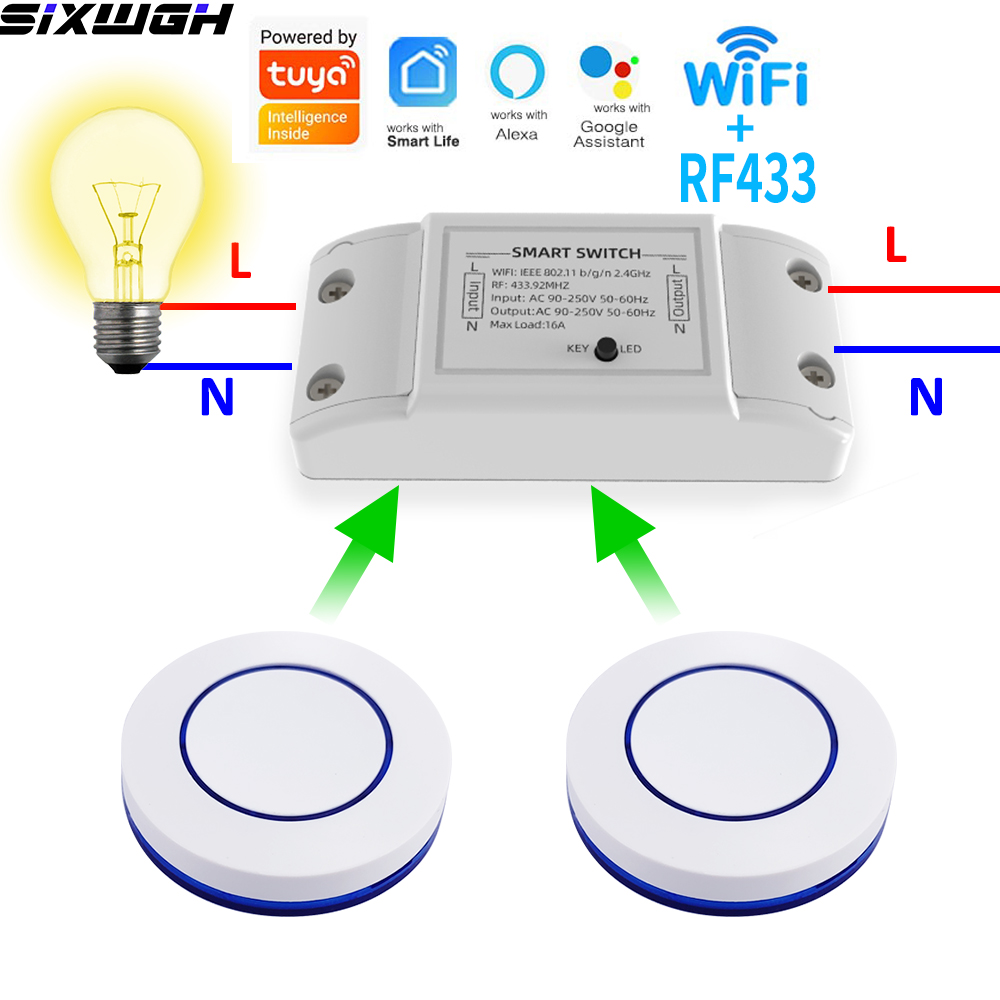 16A WiFi Tuya Smart Switch Wir - огляд і ціна Smart Ir Remote Controller