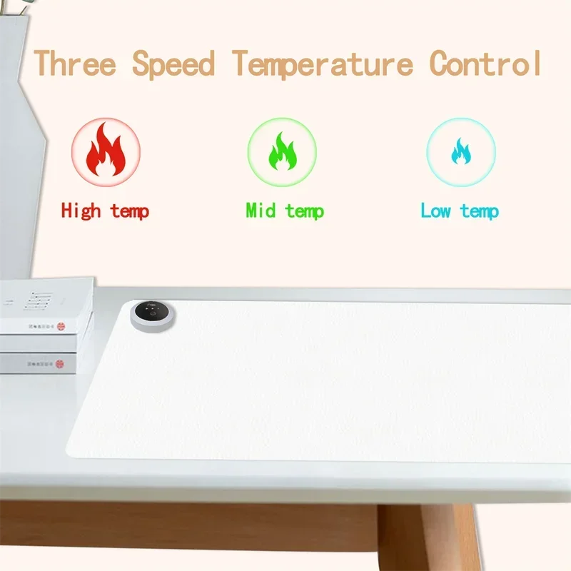 Extra Large Heated Desk Pad El - огляд і ціна Smart Home Pc