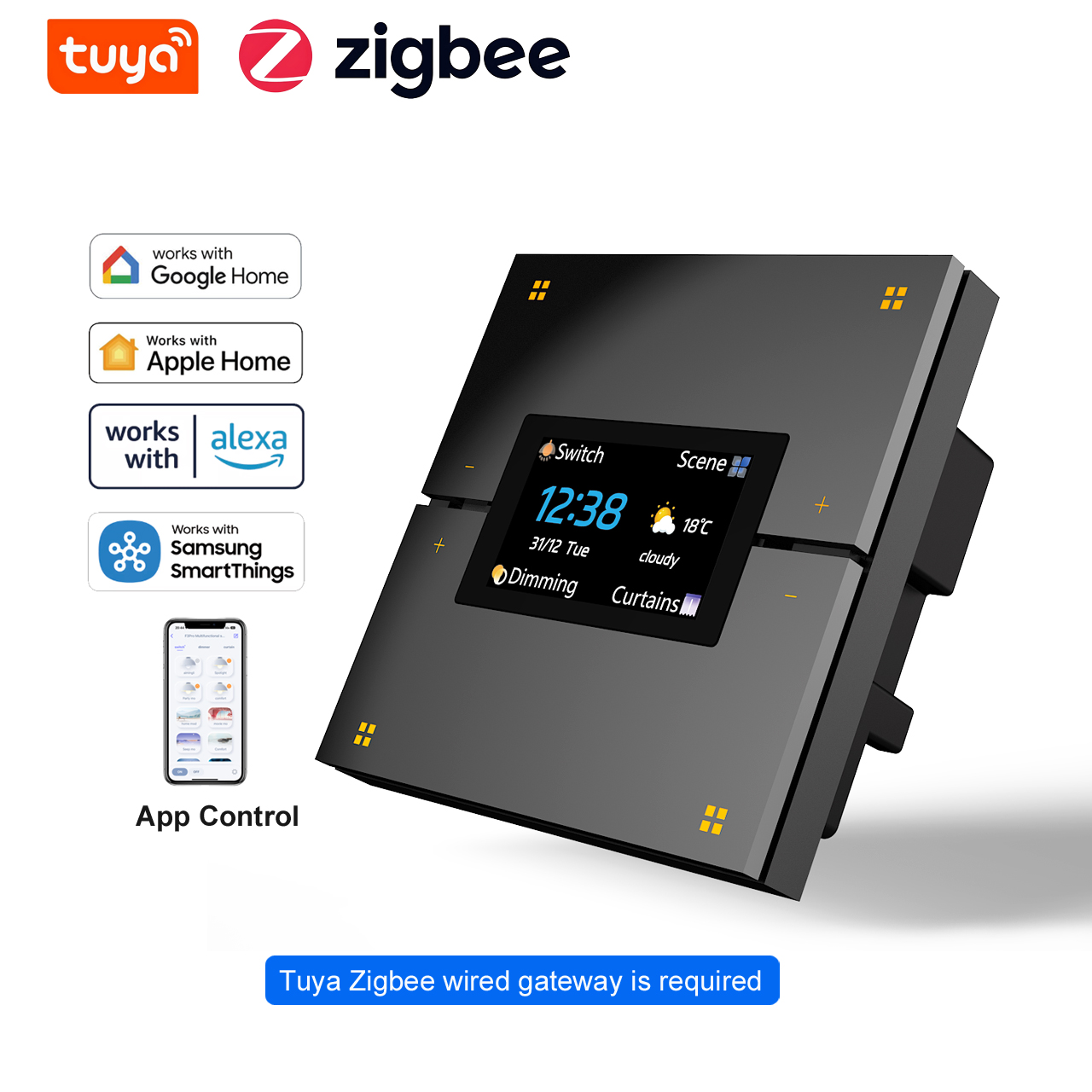 M9 Pro 8-Button UK Tuya Smart  - огляд і ціна Smart Home Sistem