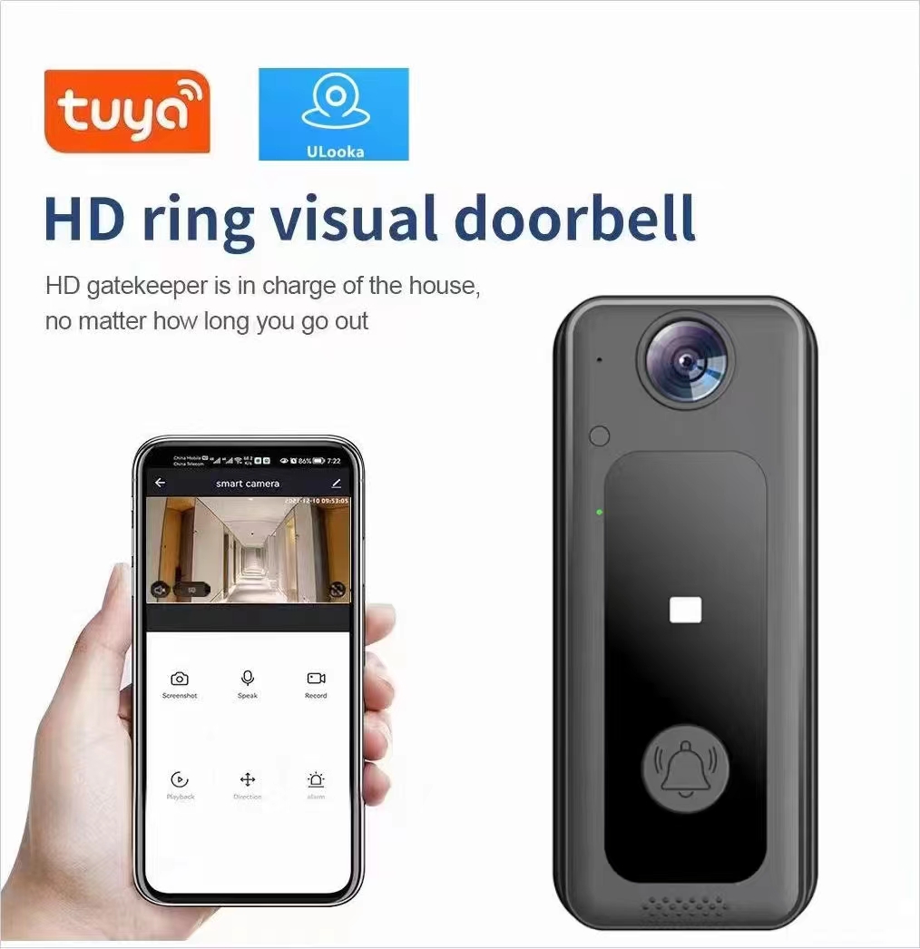 720P Tuya APP Wireless WIFI IP - огляд і ціна Wifi Doorbell Camera