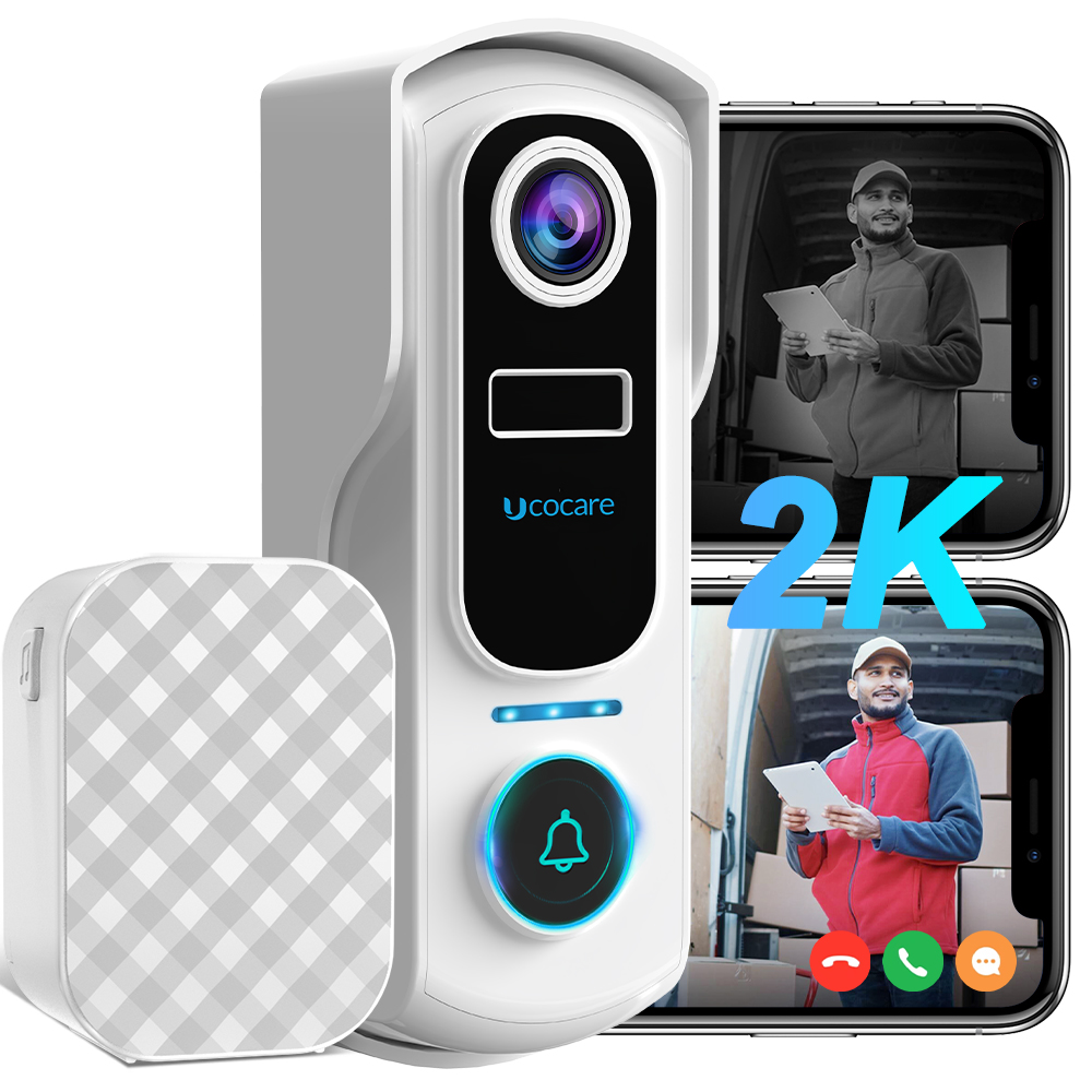 2K Video Doorbell Wireless UCO - огляд і ціна Wifi Doorbell Camera