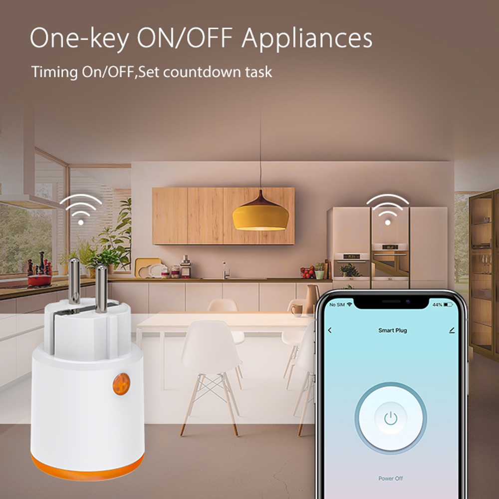 Smart Zigbee Plug Socket 3680W - огляд і ціна Smart Energy Monitor