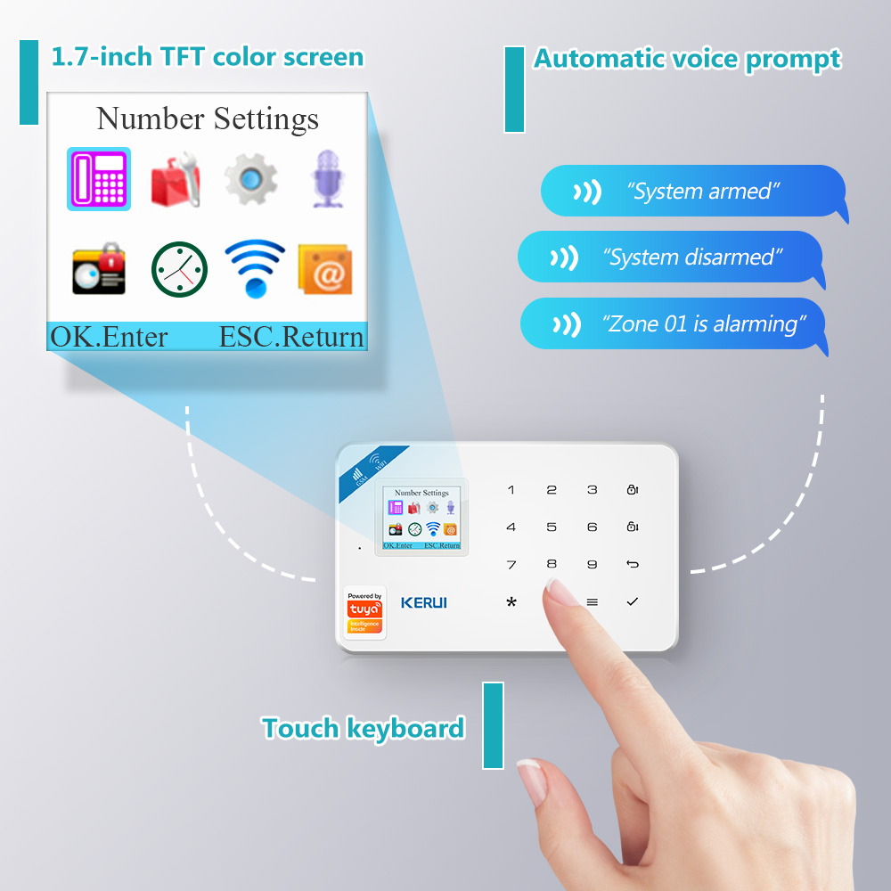 KERUI W181 Alarm System Secutr - огляд і ціна Smart Home Ecosystems