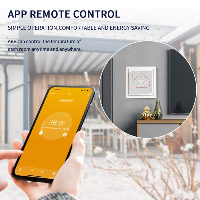 Smart WiFi Thermostat Works Tu - огляд і ціна Smart Home Ecosystems