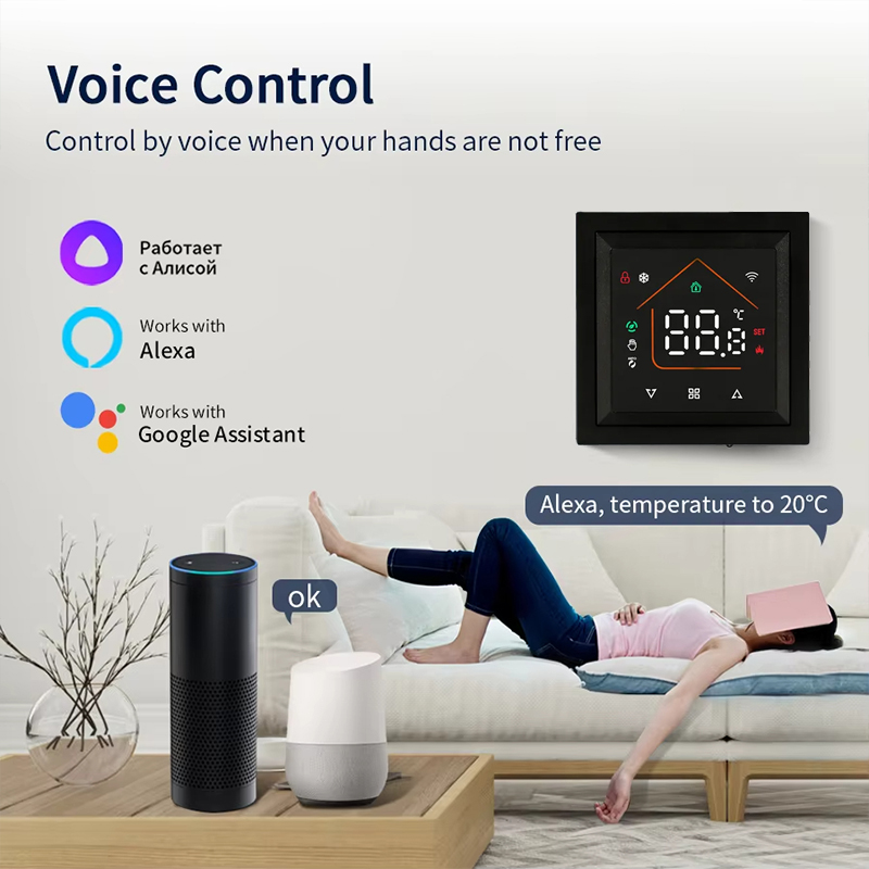Smart WiFi Thermostat Works Tu - огляд і ціна Smart Home Ecosystems