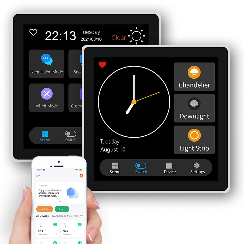 FUERS 4 Inch Touch Screen Mult - огляд і ціна Smart Home Sistem