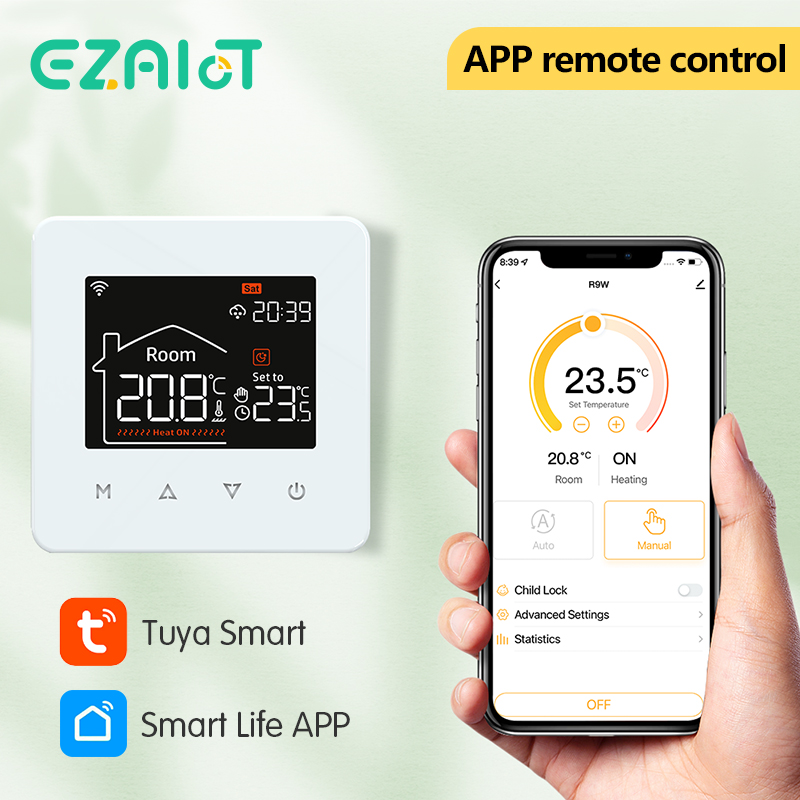 WiFi Tuya Smart Home Thermosta - огляд і ціна Smart Home Yasmina
