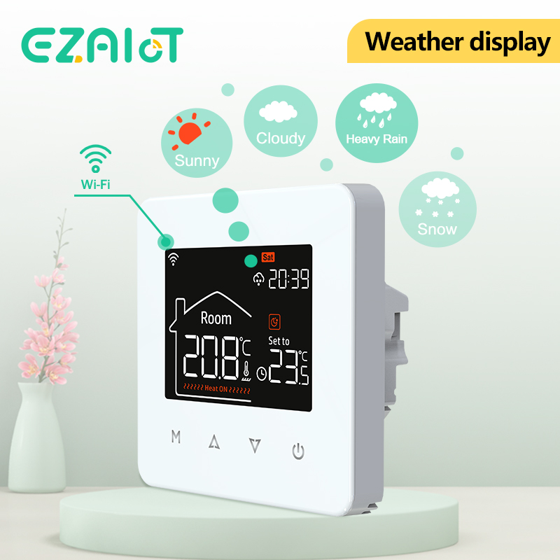 WiFi Tuya Smart Home Thermosta - огляд і ціна Smart Home Yasmina