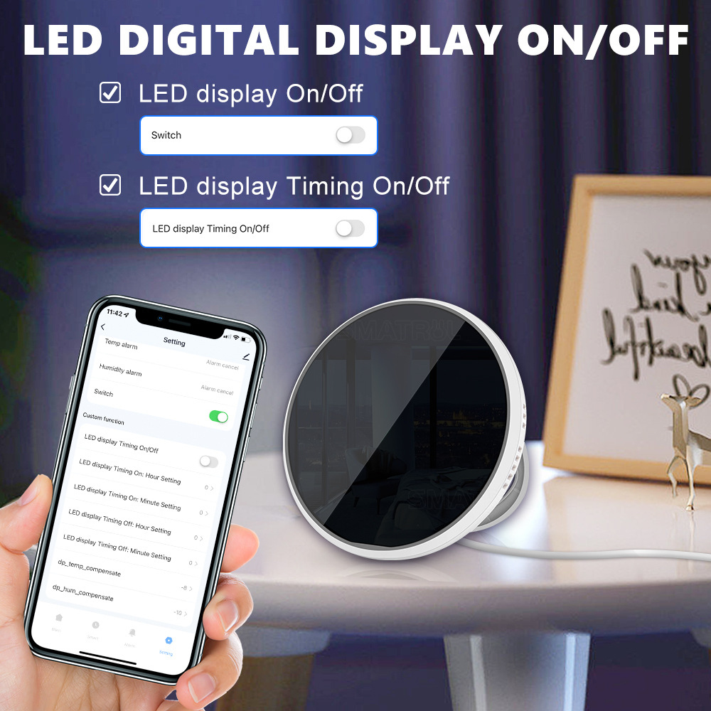 Tuya USB Smart Temperature Hum - огляд і ціна Smart Home Design