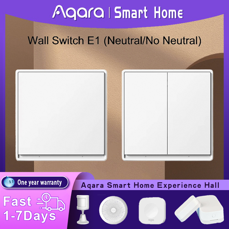 Original Aqara Wall Switch E1  - огляд і ціна Smart Home Market