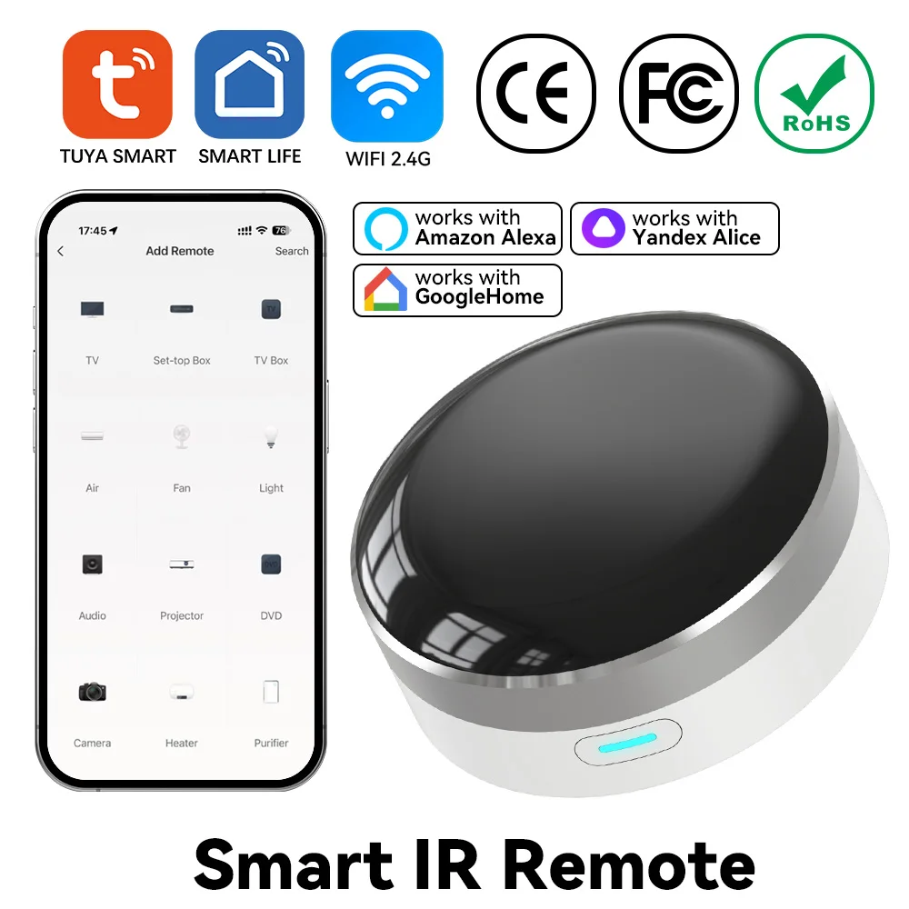 YFK WiFi Smart IR Blaster Univ - огляд і ціна Smart Home Wifi Hub