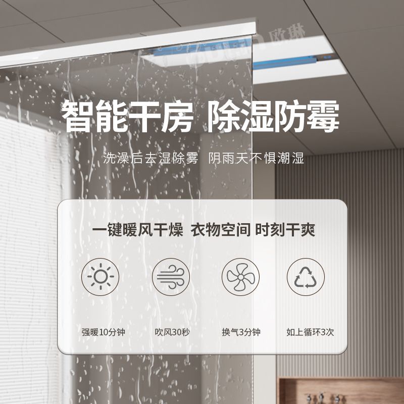 Smart 3-in-1 Bathroom Ceiling  - огляд і ціна Smart Ceiling Fan