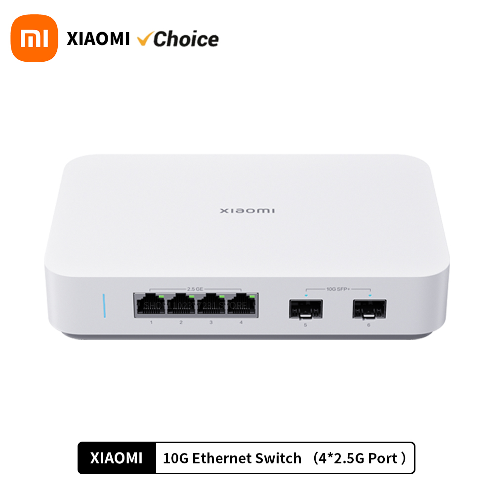 NEW Xiaomi Mi 10G Ethernet Swi - огляд і ціна Smart Home Xiaomi Hub 2