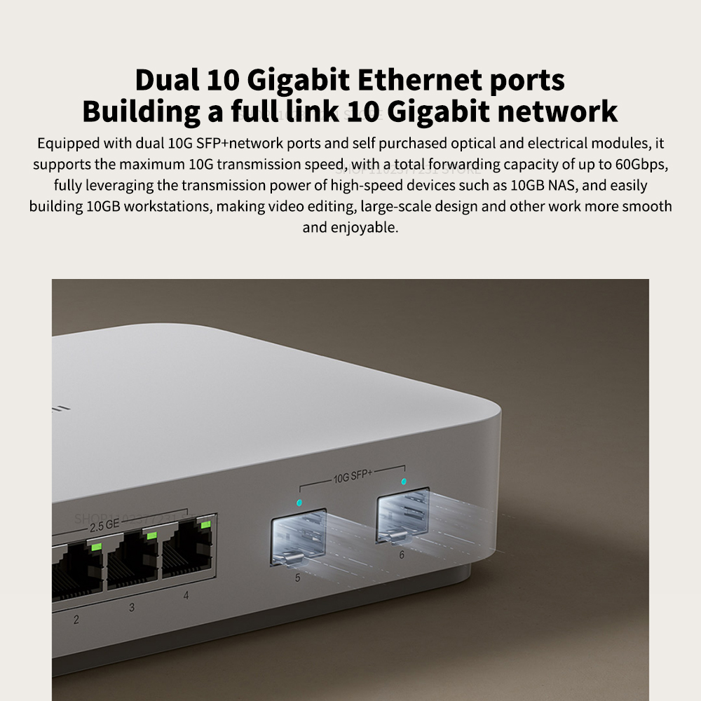 NEW Xiaomi Mi 10G Ethernet Swi - огляд і ціна Smart Home Xiaomi Hub 2