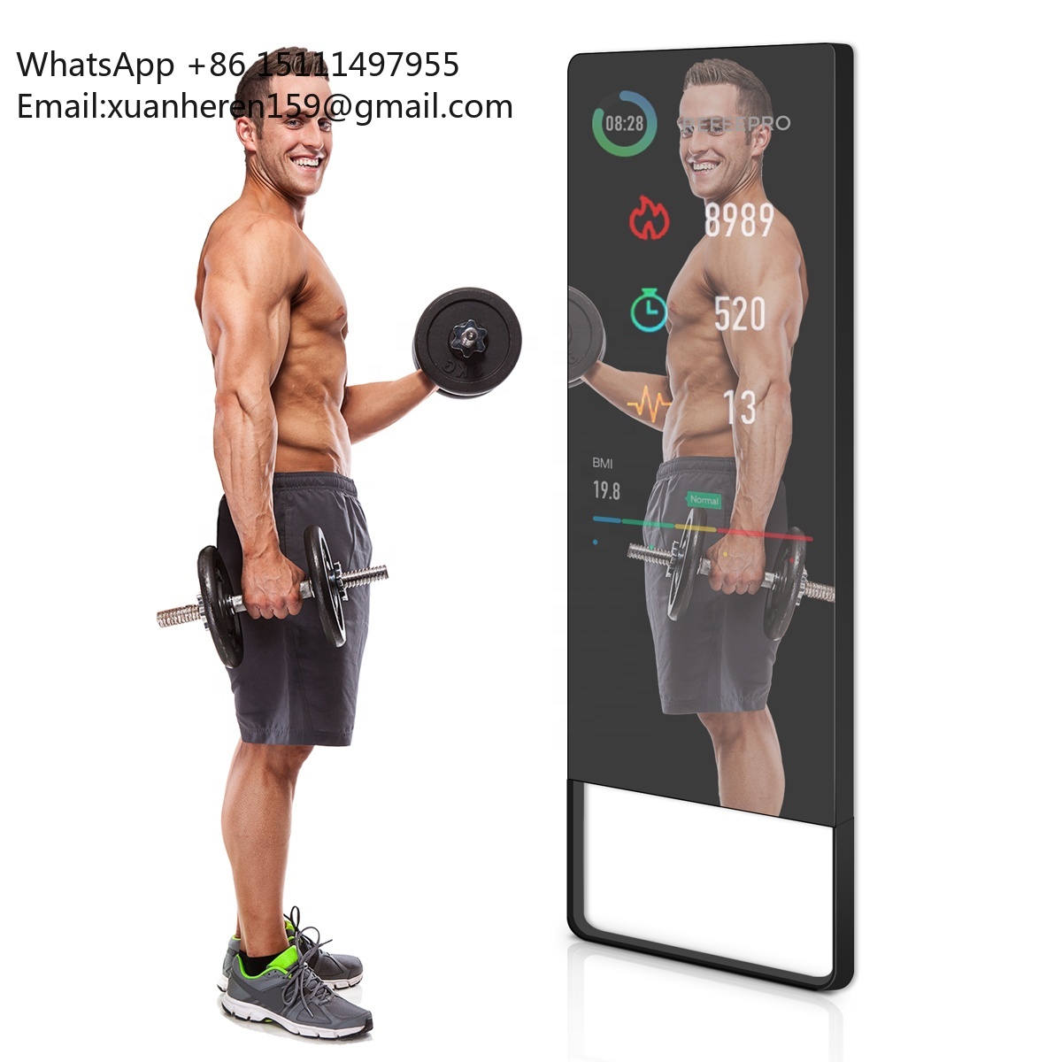 Tounchscreen Personal Trainer  - огляд і ціна Smart Home Gym Mirror