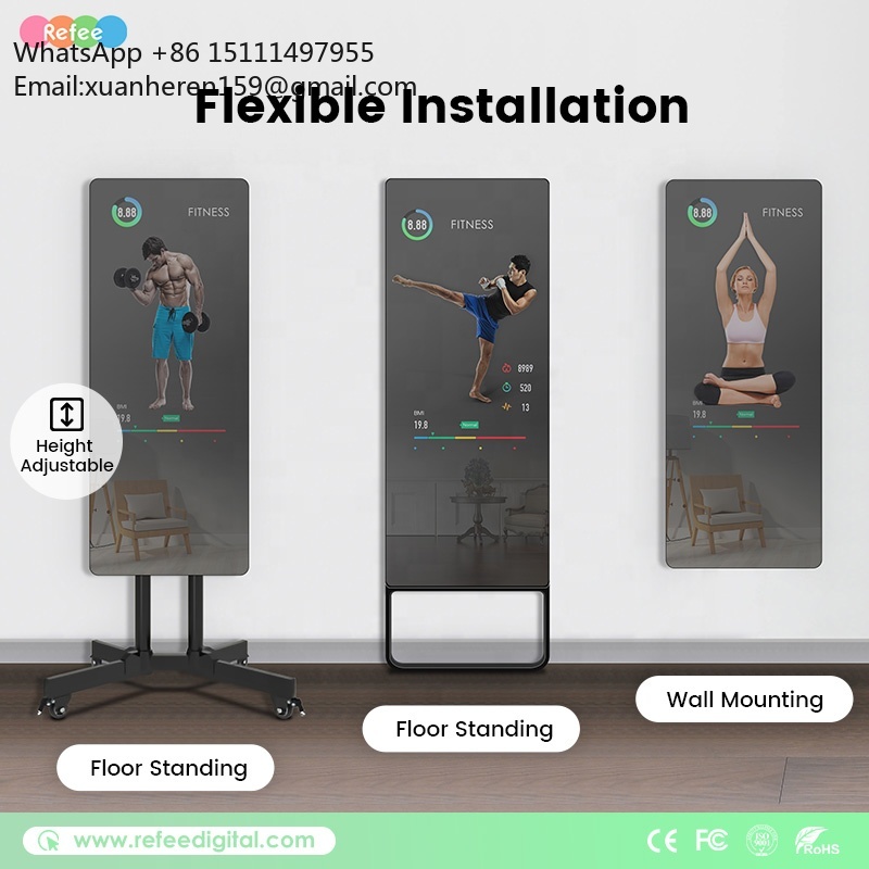 Tounchscreen Personal Trainer  - огляд і ціна Smart Home Gym Mirror