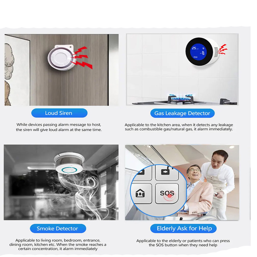 PGST 4G Tuya Smart Home Alarm  - огляд і ціна Smart Home Ecosystems
