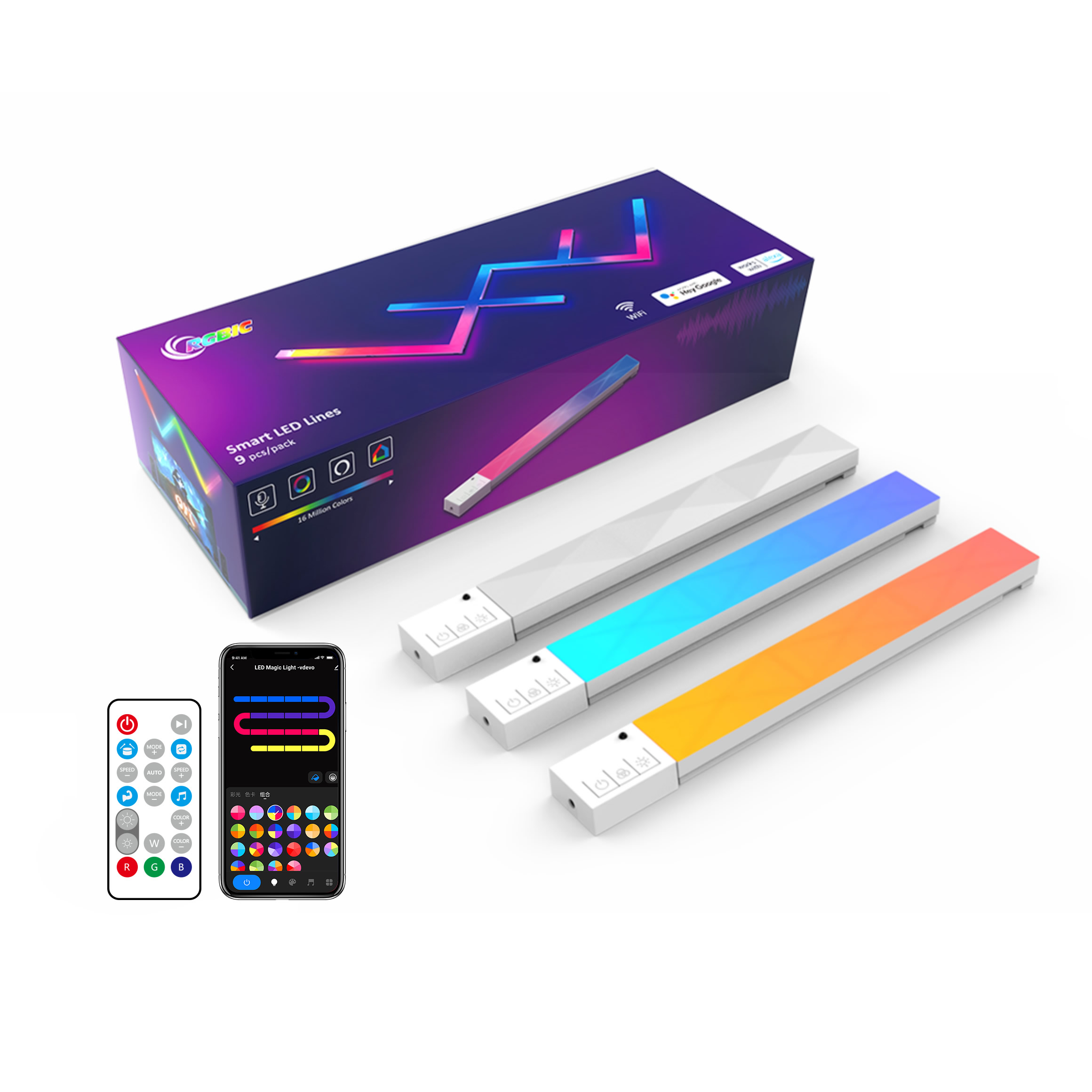 EE1 Splicing WiFi Music LED St - огляд і ціна Smart Home Wifi