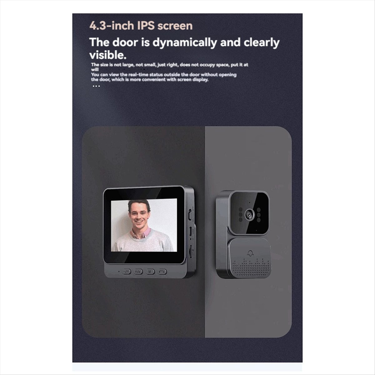 AU47-Doorbell Video Intercom C - огляд і ціна Wifi Doorbell Camera